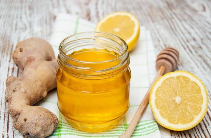 Ingvers, citrons un medus